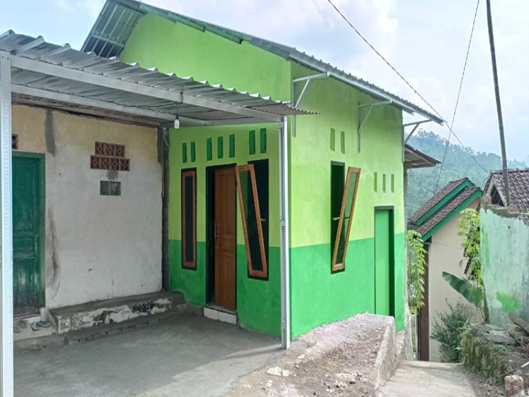 Kebersamaan TMMD  Rumah Miswanto Rampung