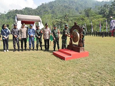 Penutupan Resmi TMMD Reguler ke-120 oleh Brigjen TNI Yudi Pranoto