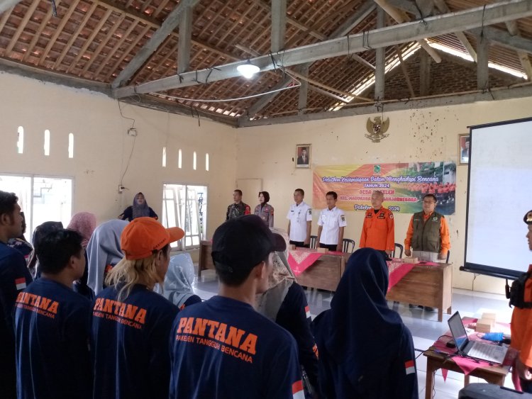 Tingkatkan Sinergitas, Babinsa Madukara Hadiri Sosialisasi Penanggulangan Bencana dengan BPBD Kab. Banjarnegara