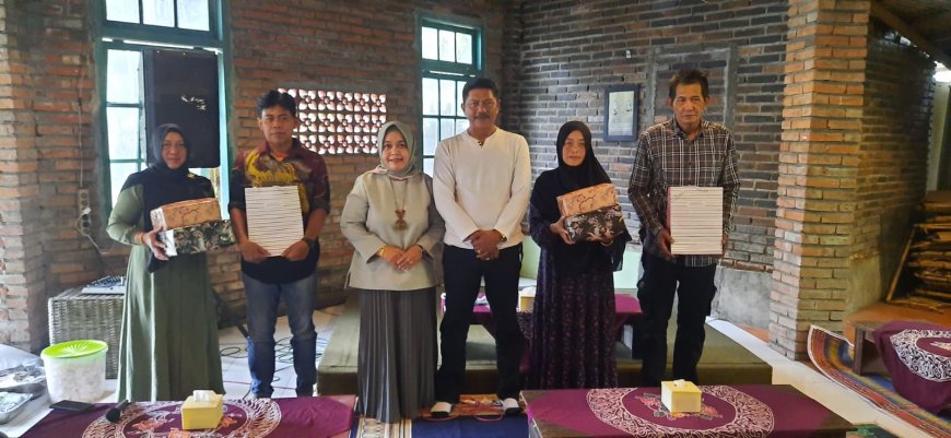 Halal Bihalal Dan Pelepasan Purna Tugas Anggota Koramil 12 Sigaluh   