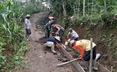 Jalan Usaha Tani di Dukuh Sirandu Akses Baru Harapan Baru bagi Petani