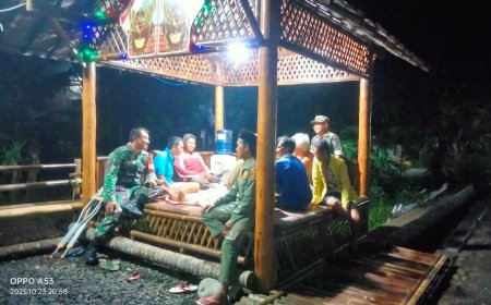 Menjaga Kondusifitas Lingkungan Bersama Warga Dan Linmas Desa Medayu