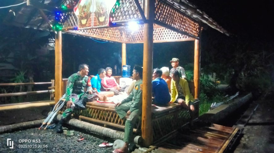 Menjaga Kondusifitas Lingkungan Bersama Warga Dan Linmas Desa Medayu