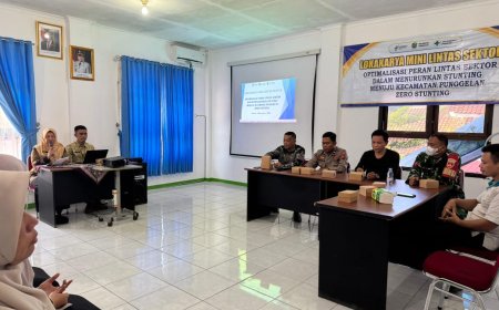 Babinsa Hadiri loka karya mini linsek puskesmas