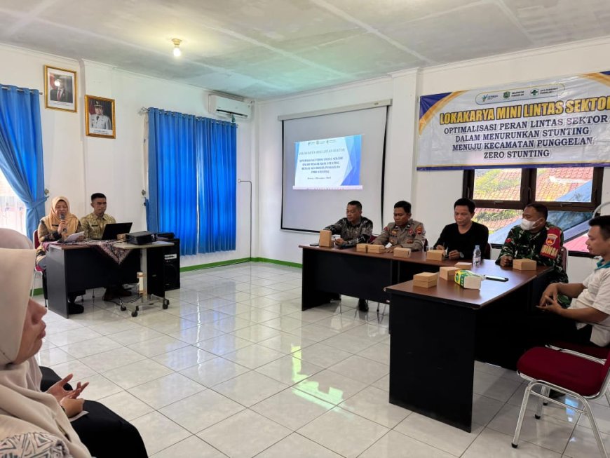 Babinsa Hadiri loka karya mini linsek puskesmas