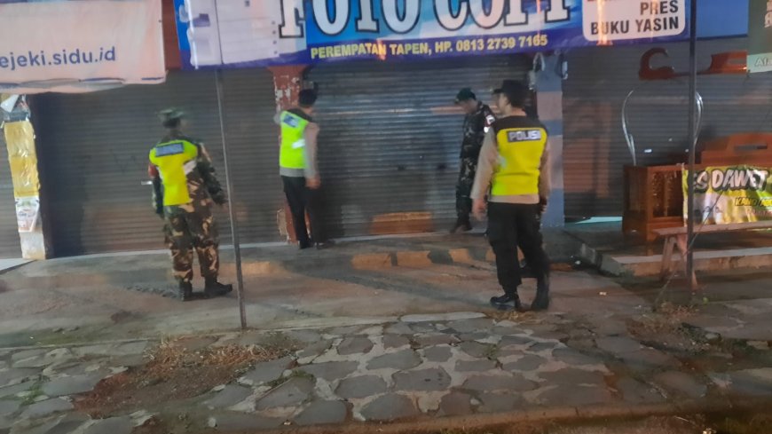 Koramil dan Polsek Wanadadi Laksanakan Patroli Gabungan Demi Wujudkan Kamtibmas