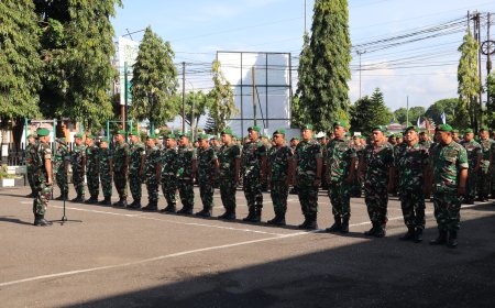 Dandim Banjarnegara Tekankan Disiplin dan Tanggung Jawab