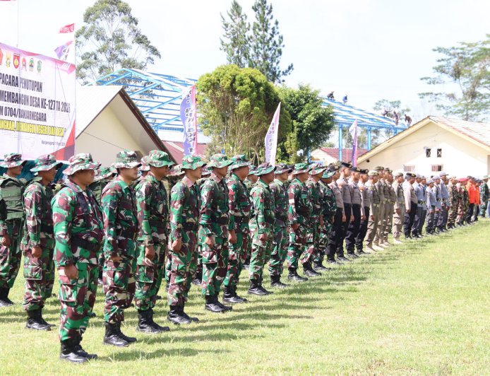 TMMD Sengkuyung Tahap I 2026 Ditutup Warga Pegentan Kini Nikmati Akses Jalan Lebih Baik