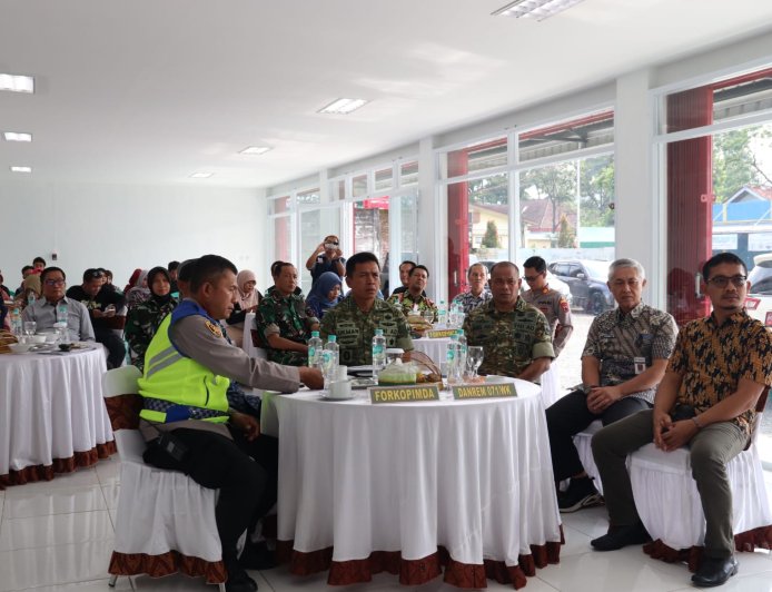 Danrem 071 Wijayakusuma Ikuti Vicon Evaluasi Percepatan Pembangunan KDKMP