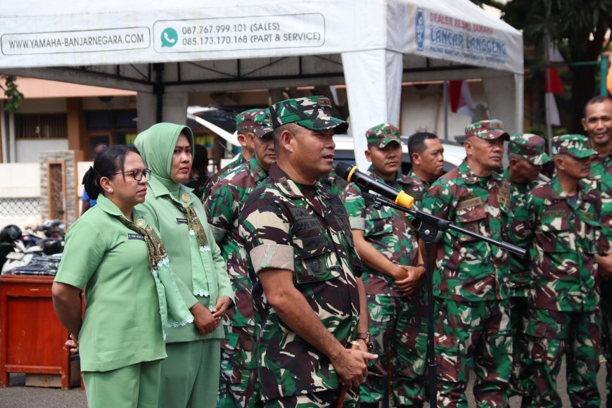 Bazar Ramadan Kodim Banjarnegara Menguatkan Kebersamaan TNI dan Masyarakat