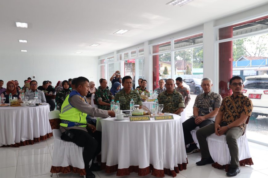 Danrem 071 Wijayakusuma Ikuti Vicon Evaluasi Percepatan Pembangunan KDKMP