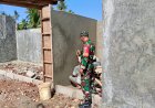 Babinsa Koramil 07 Mandiraja Awasi Progres Pembangunan KDKMP di Desa Somawangi