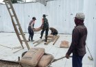 Dinding Dirapikan Struktur Diperkuat KDKMP Gumelar Terus Berproses