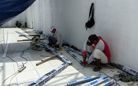 Pembangunan KDKMP Desa Situwangi Dipercepat Babinsa Turut Dampingi