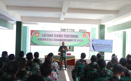 Dandim 0704 Banjarnegara Buka Latnister Tekankan Peningkatan Kemampuan Prajurit
