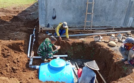 Dari Sisi Dinding hingga Tanah Dasar KDKMP Punggelan Terus Diperkuat