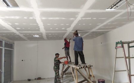 Sentuhan Akhir Mulai Terlihat KDKMP Tanjunganom Terus Berbenah