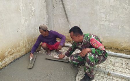 Lantai Dicor Harapan Mulai Menguat di KDKMP Kalimandi