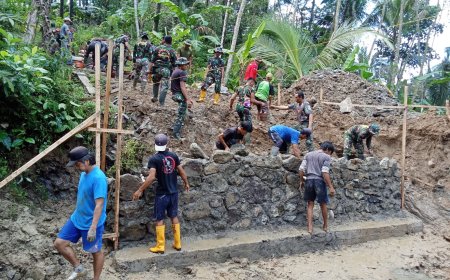 Jembatan Garuda Mulai Dibangun Menghubungkan Harapan Dua Desa dan Dua Kecamatan
