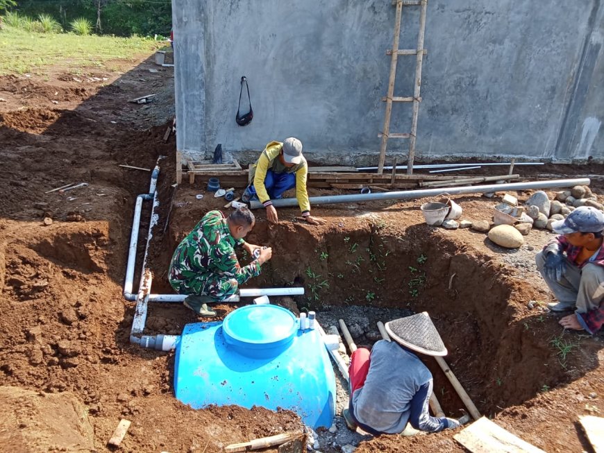 Dari Sisi Dinding hingga Tanah Dasar KDKMP Punggelan Terus Diperkuat