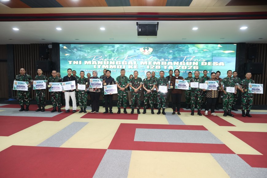 Kodim Brebes dan Kebumen Raih Prestasi Gemilang di Ajang Nasional TMMD 127