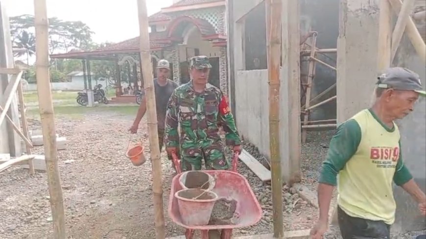 Bangunan Kian Tertata KDKMP Piasa Wetan Terus Menuju Penyelesaian