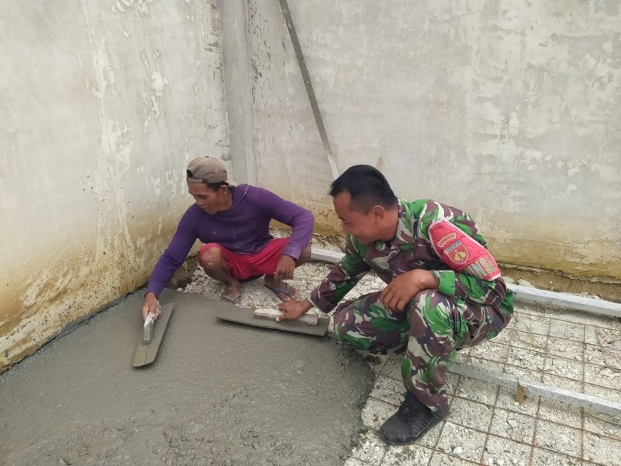 Lantai Dicor Harapan Mulai Menguat di KDKMP Kalimandi
