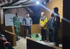 Wujudkan Lingkungan Aman Dan Nyaman Danposramil Babinsa Linmas Dan Warga Gelar Patroli Siskamling