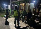 Babinsa Koramil 02Klampok Bersama Satuan Linmas Dan Banser Aktif Dalam Kegiatan Siskamling