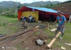 Babinsa Batur Dampingi Pengerjaan Pondasi KDKMP di Pekasiran