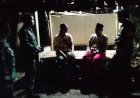 Anggota Koramil 07/Mandiraja melaksanakan Patroli malam bersama Banser