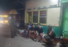 Patroli di Pos Kamling Desa Merden