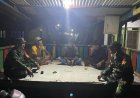 Tingkatkan Keamanan Lingkungan Babinsa Koramil 10 Bawang Ajak Warga Aktif Siskamling
