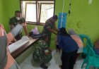 Babinsa Koramil 04 Karangkobar Dampingi Kegiatan Posyandu Balita di Desa Binaan