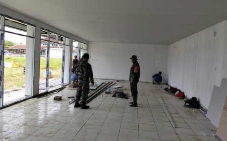 Pj Danramil 03 Wanadadi Tinjau Pembangunan KDKMP di Desa Linggasari