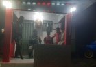 Anggota Koramil 12 Sigaluh Patroli Siskamling Bersama Warga Cegah Gangguan Kamtibmas