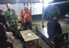 Patroli Malam Koramil 11 Punggelan Sosialisasikan Bahaya Miras Dan Narkoba