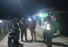 Ciptakan Keamanan Lingkungan Babinsa Koramil 17 Wanayasa melaksanakan Patroli Malam
