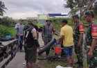 Pascabencana Longsor Koramil 10 Bawang Kawal Pengairan Irigasi Darurat di Desa Gemuruh
