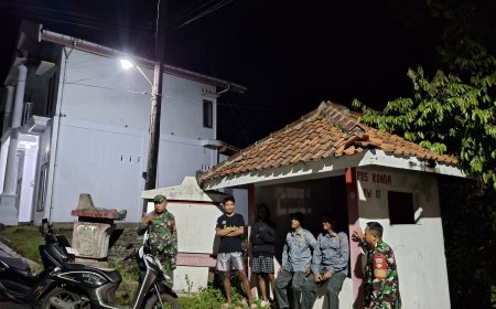 Patroli Gabungan TNI Perkuat Siskamling dan Keamanan Wilayah