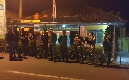 Koramil 16 Pejawaran Gelar Patroli Bersama Komponen Masyarakat