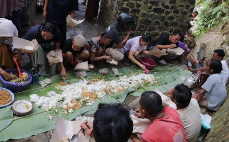 Doa Bersama Tandai Dimulainya Rehab Jembatan Perintis Garuda di Desa Kincang