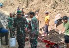 Gotong Royong Bangun Talud Sertu Agus dan Warga Gumelem Kulon Perkuat Lereng Demi Masa Depan Desa