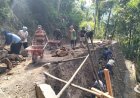 Talud Kokoh Harapan Tumbuh Bersama TMMD Rag 129 di Gumelem Kulon