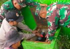 Satgas TMMD Kodim 0704 Banjarnegara Bersama Warga Pasang Pipanisasi Perkuat Akses Air Bersih Hingga Kalibening