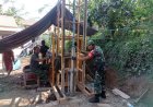 Menggali Harapan dari Perut Bumi Gotong Royong Satgas TMMD dan Warga Hadirkan Sumur Bor untuk Pagedongan