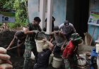 Hari ke-12 TMMD Gotong Royong Langsir Material