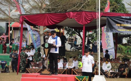 TMMD Reguler ke-129 Resmi Dibuka Gotong Royong Bangun Negeri Dimulai dari Dusun Kunir
