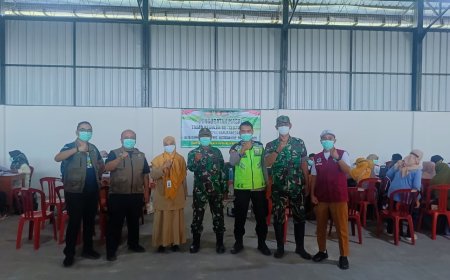 Di Balik Pembangunan TMMD Hadir Kepedulian Kesehatan untuk Warga Gumelem Kulon
