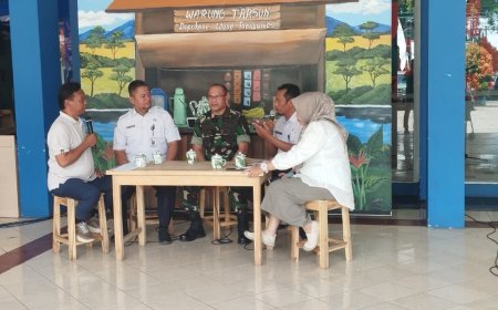 Gotong Royong Adalah Napas TNI Dandim Banjarnegara Gaungkan Semangat TMMD dari Studio RRI Purwokerto